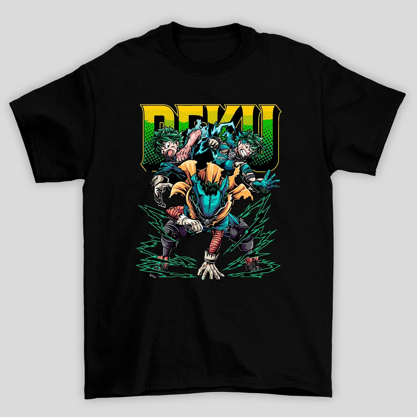 Camiseta Básica Unissex Devil Deku Boku No Hero