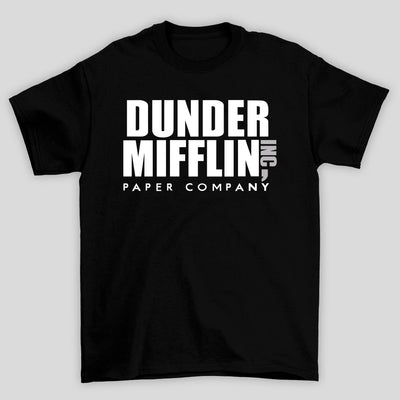 Camiseta Básica Unissex The Office Dunder Mifflin