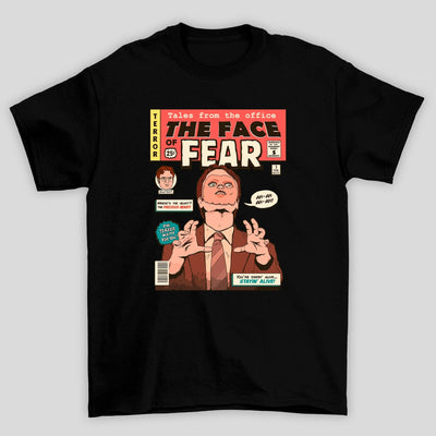 Camiseta Básica Unissex The Office The Face Fear HQ