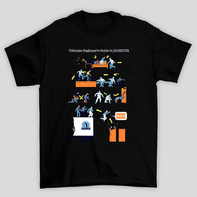 Camiseta Básica Unissex The Office Ultimate Beginner's Guide To Parkour