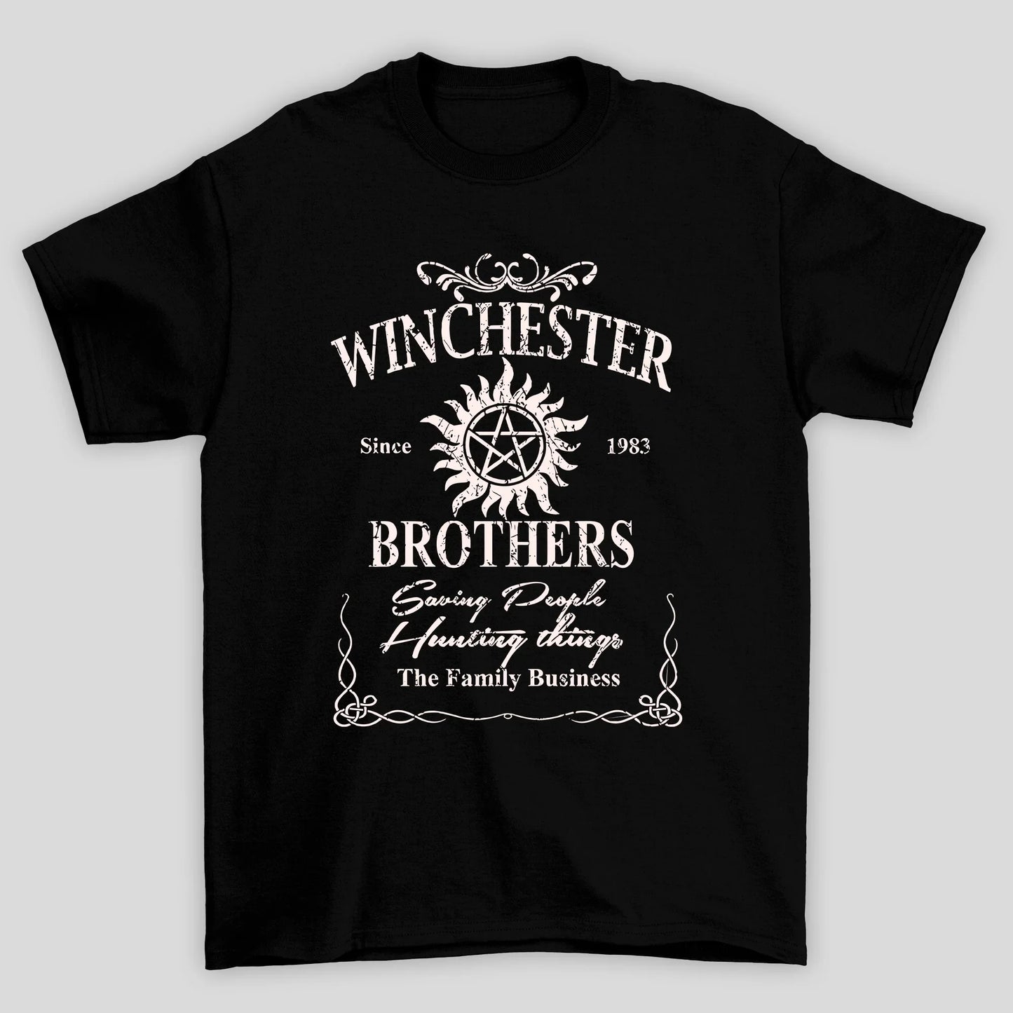 Camiseta Básica Unissex Winchester Brother Supernatural