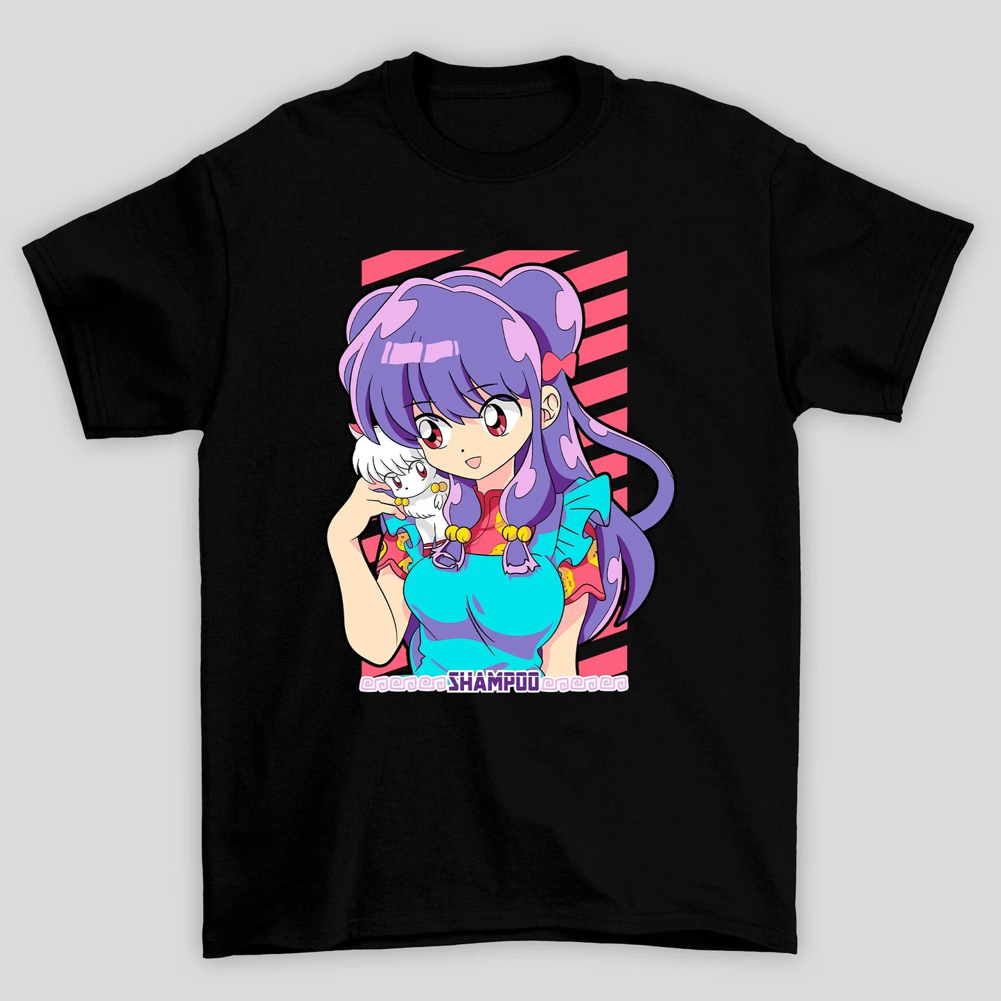 Camiseta Básica Unissex Shampoo Ranma