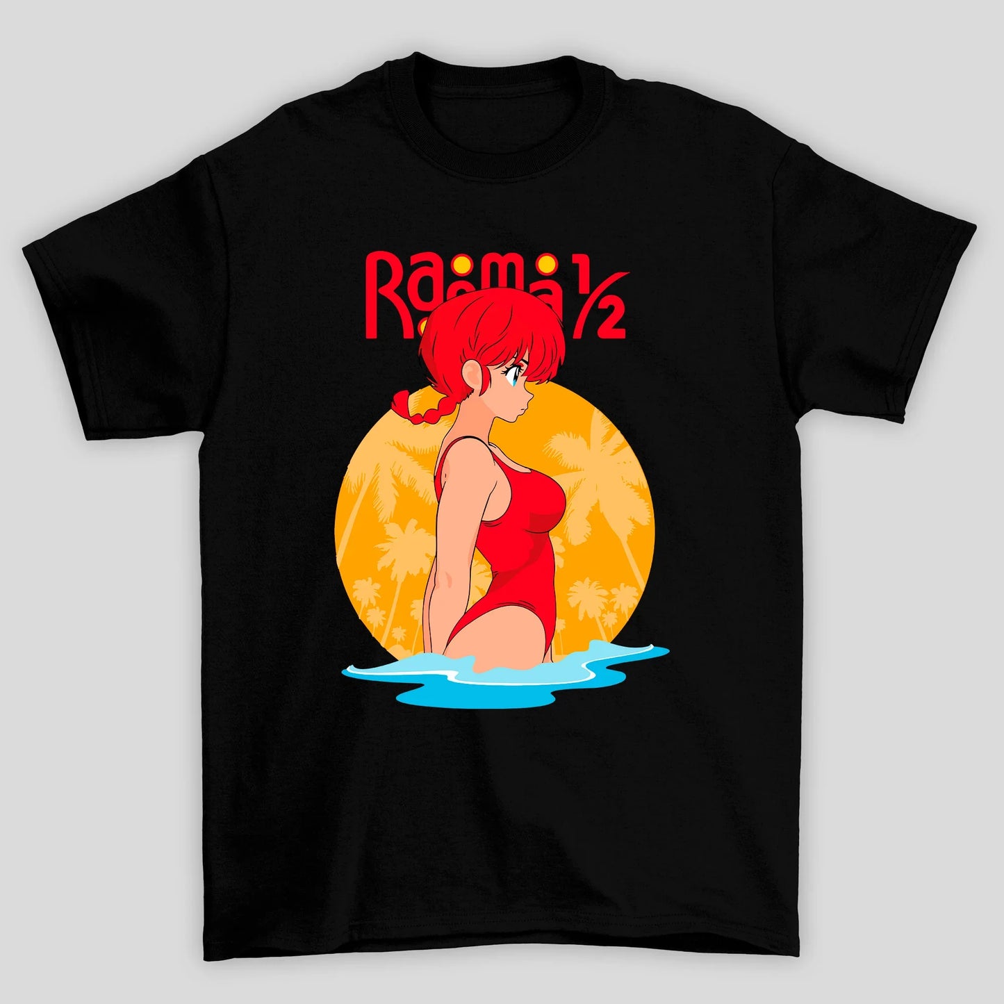 Camiseta Básica Unissex Ranma Saotome Maiô