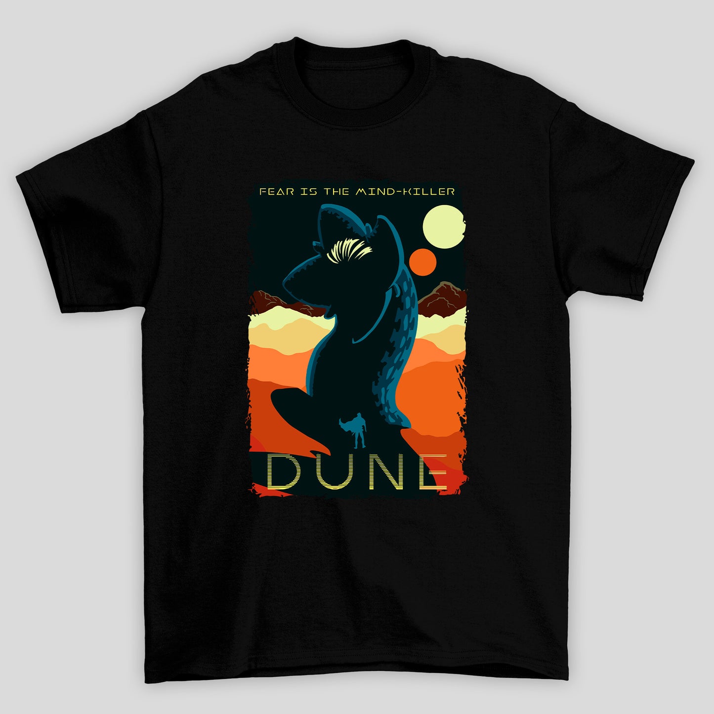 Camiseta Básica Unissex Duna Arte Silhueta