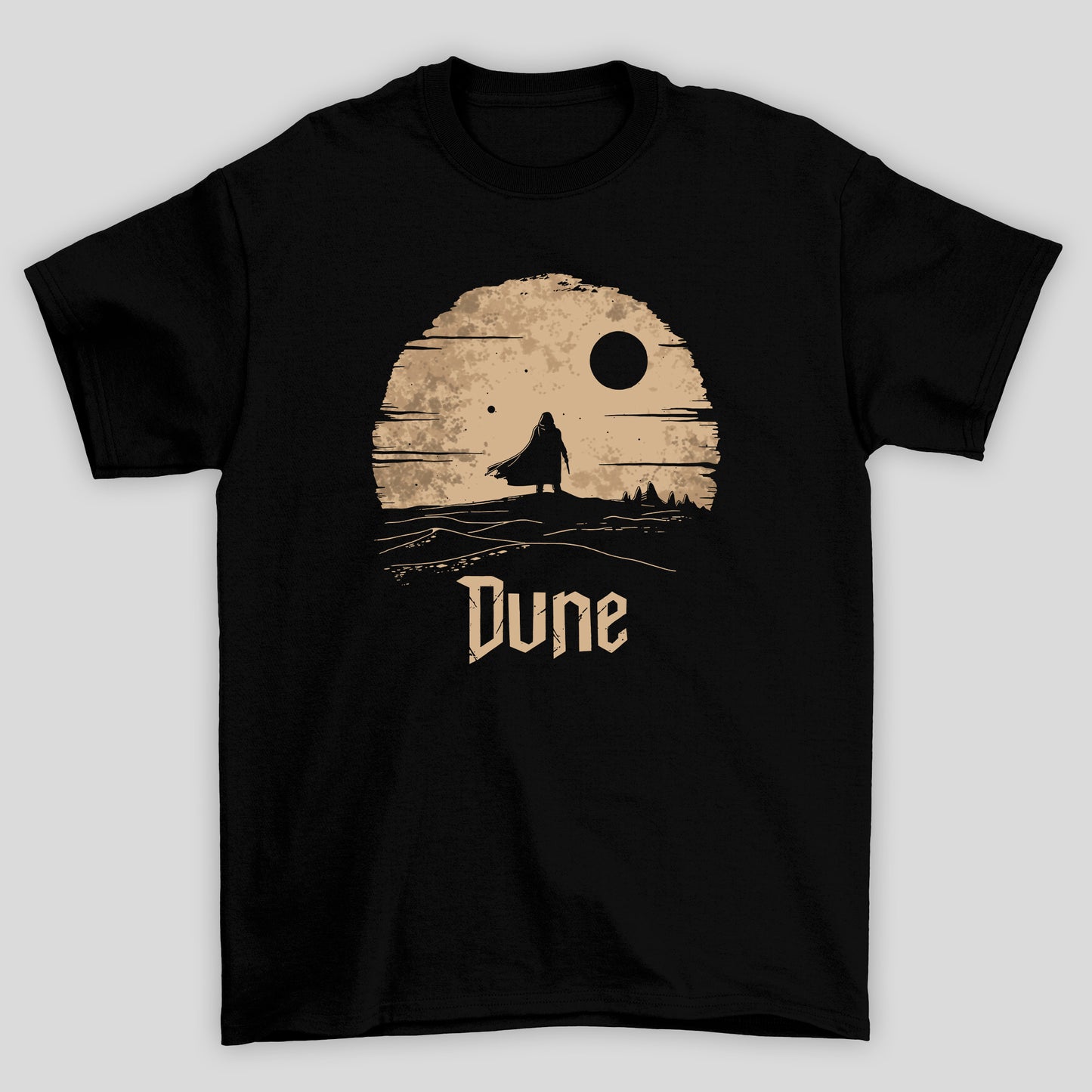 Camiseta Básica Unissex Duna Silhueta Sol