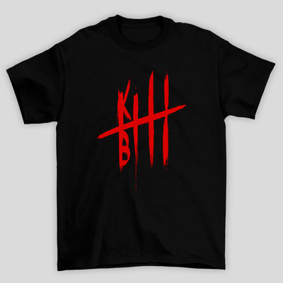 Camiseta Básica Unissex Kill Bill Logo Vermelho