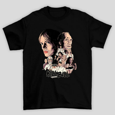 Camiseta Básica Unissex Kill Bill Personagens