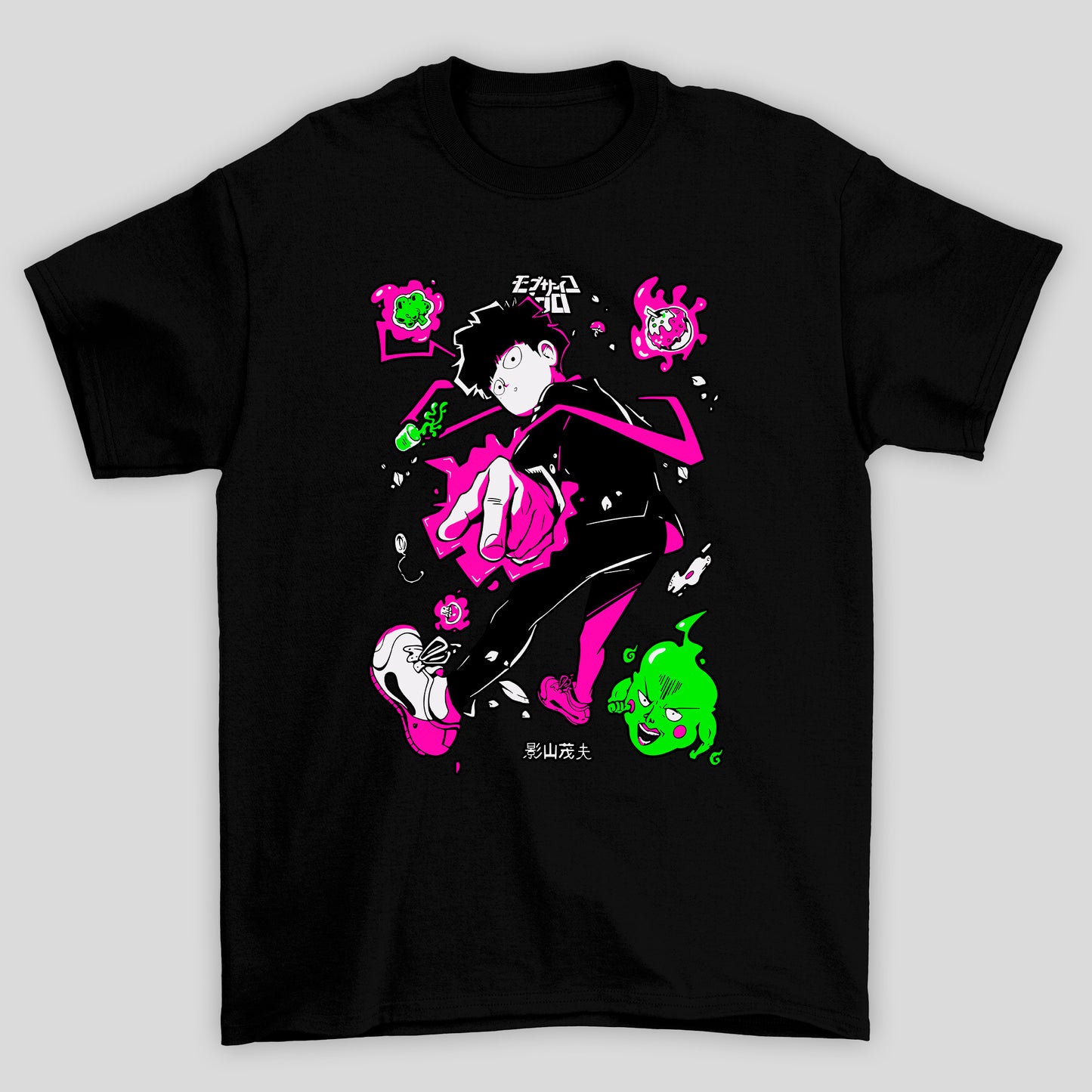 Camiseta Básica Unissex Shigeo Kageyama Mob Psycho 100