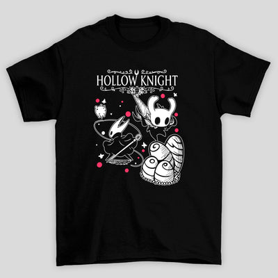 Camiseta Básica Unissex Hollow Knight Hornet Ovos