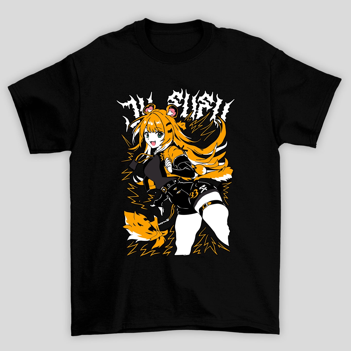 Camiseta Básica Unissex Zenless Zone Zero Ju Fufu