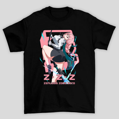 Camiseta Básica Unissex Zenless Zone Zero Tsukishiro Yanagi