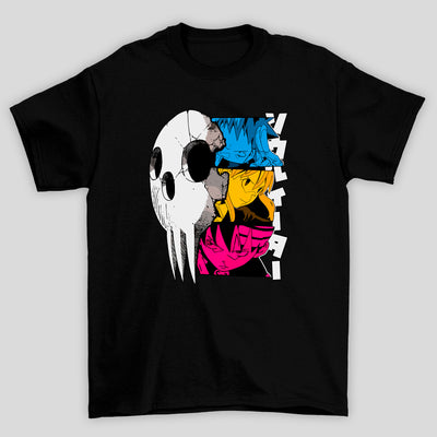 Camiseta Básica Unissex Soul Eater Black Star Maka Kid