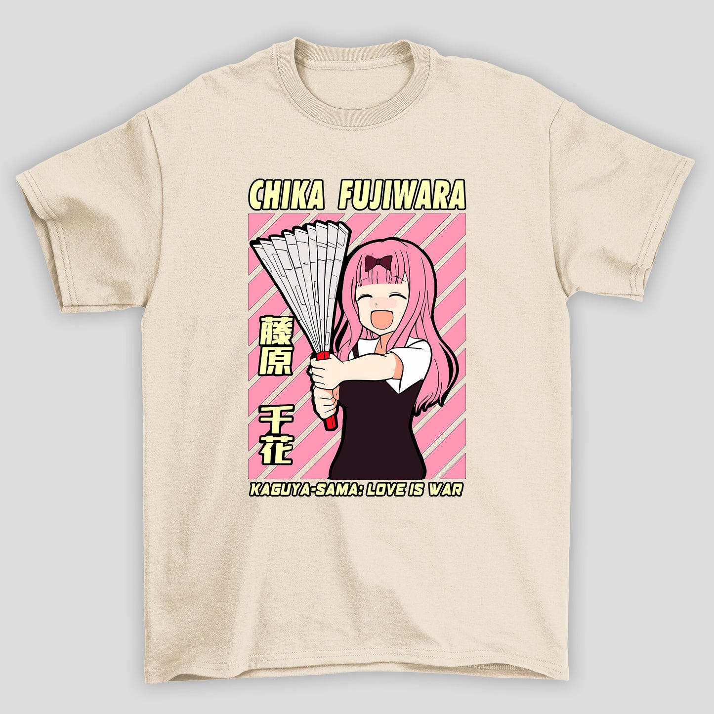 Camiseta Básica Unissex Chika Fujiwara Kaguya-sama