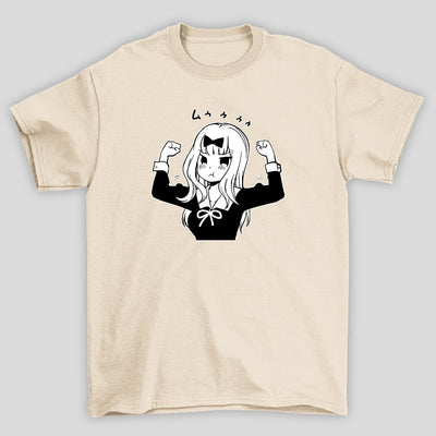 Camiseta Básica Unissex Chika Fujiwara Anime Kaguya-sama Love is War