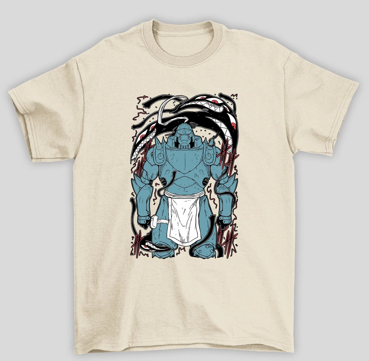 Camiseta Básica Unissex Fullmetal Alchemist Don't Forget- pérola