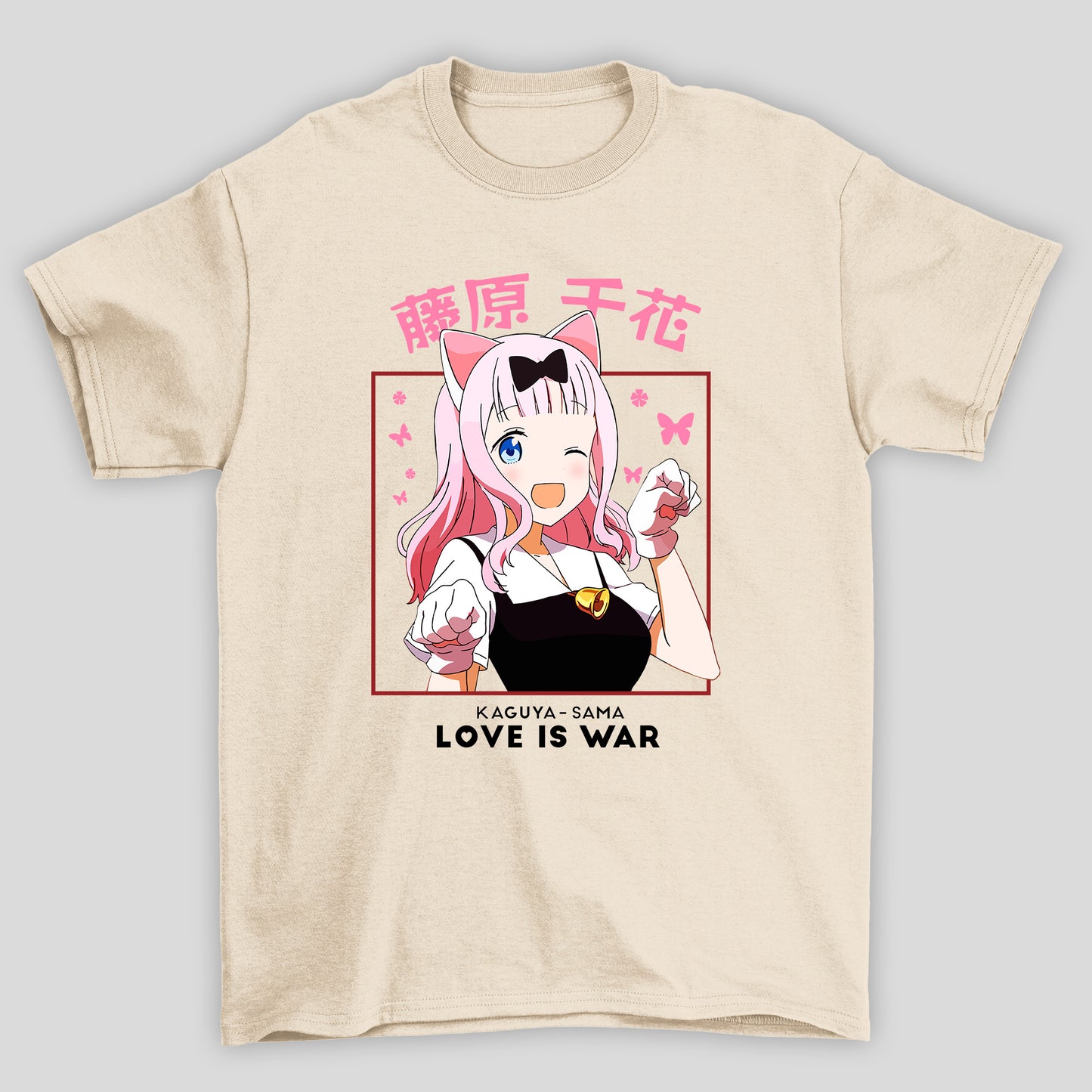 Camiseta Básica Unissex Kaguya-sama kawaii
