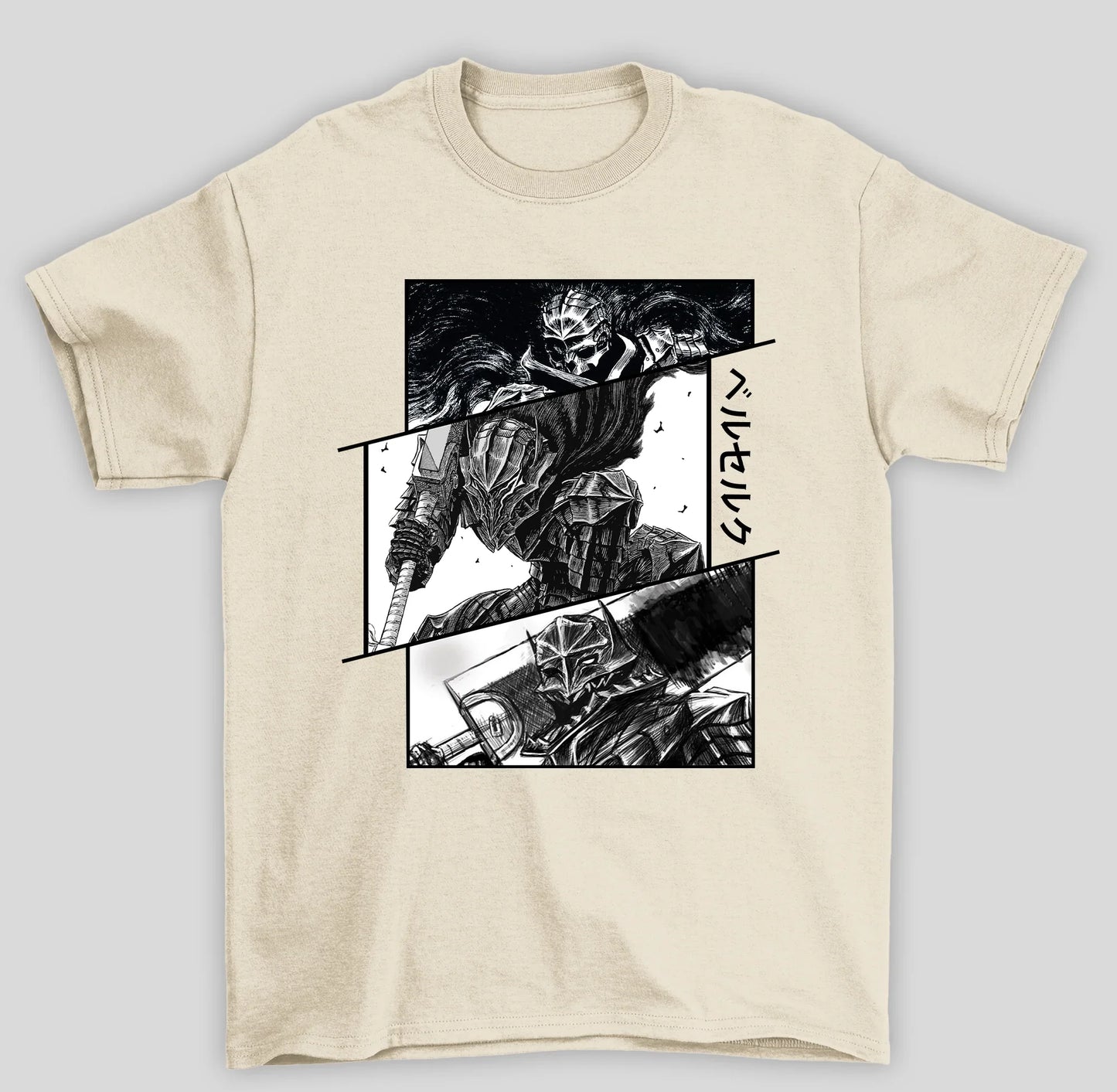 Camiseta Básica Unissex Berserk Anime