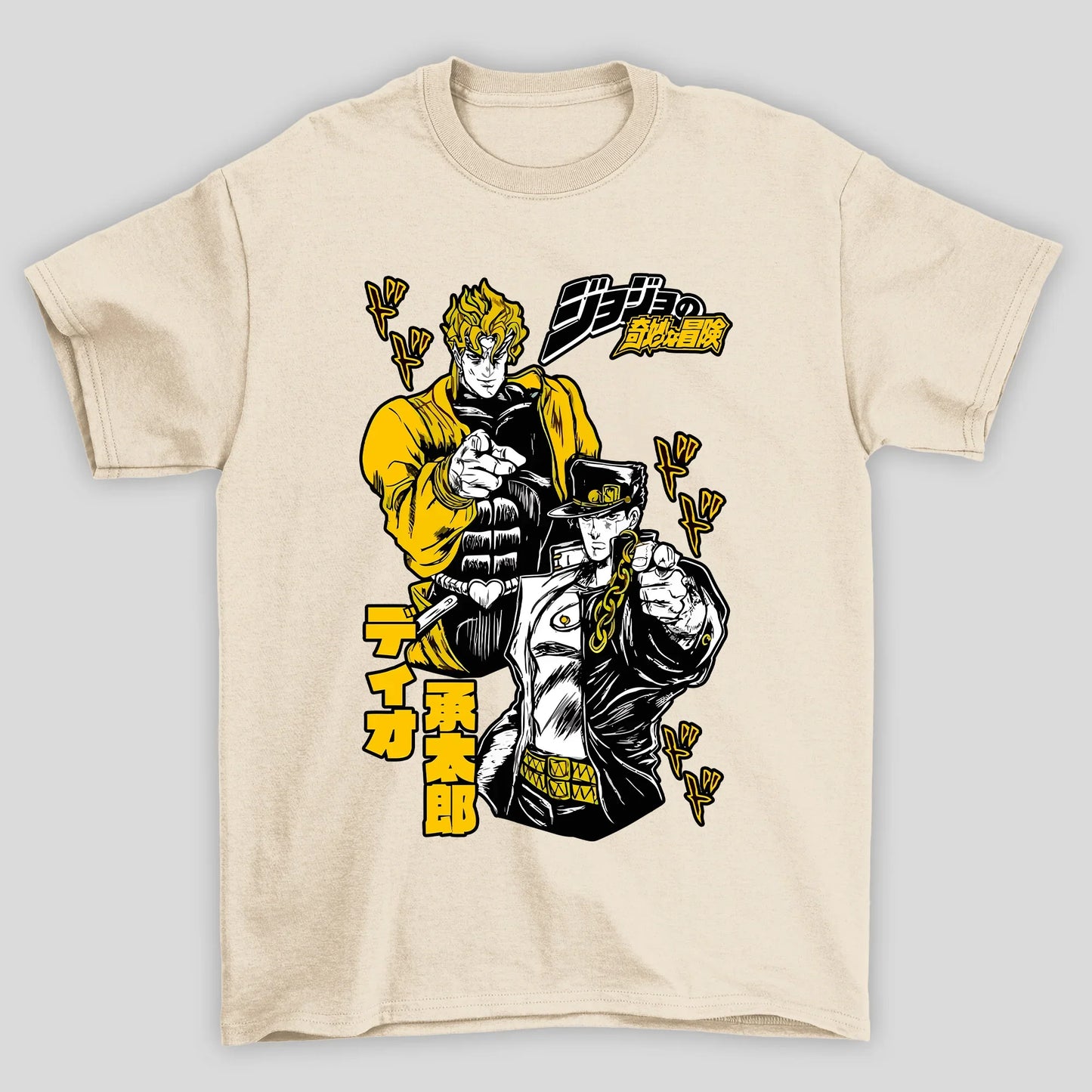 Camiseta Básica Unissex Anime Jojo Bizarre Adventure