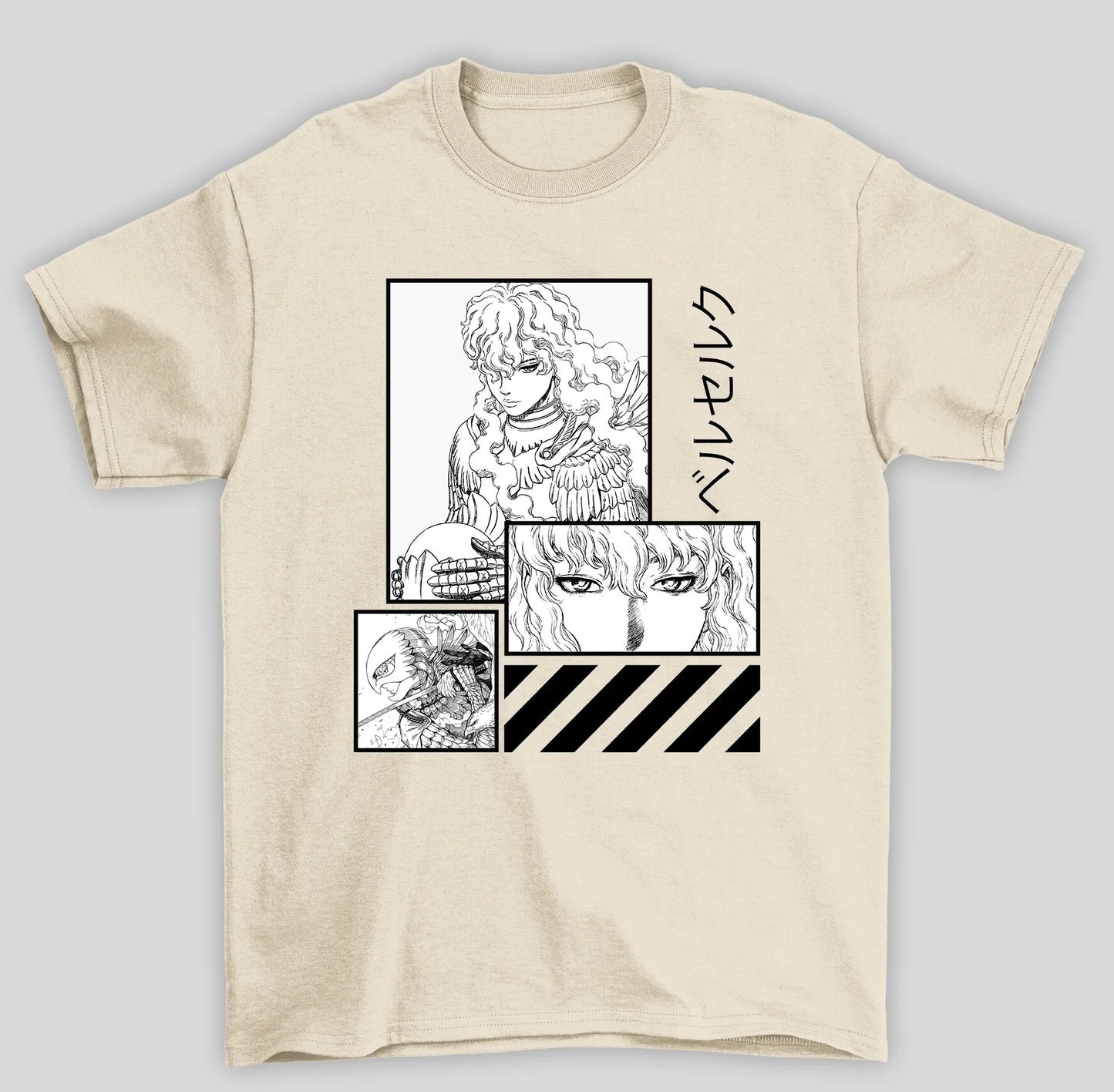 Camiseta Básica Unissex Berserk Anime Mangá Griffth