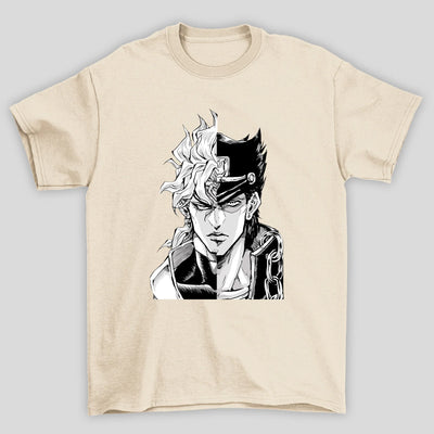 Camiseta Básica Unissex Anime Jojo's Bizarre Adventure Dio Brando Jotaro Kujo