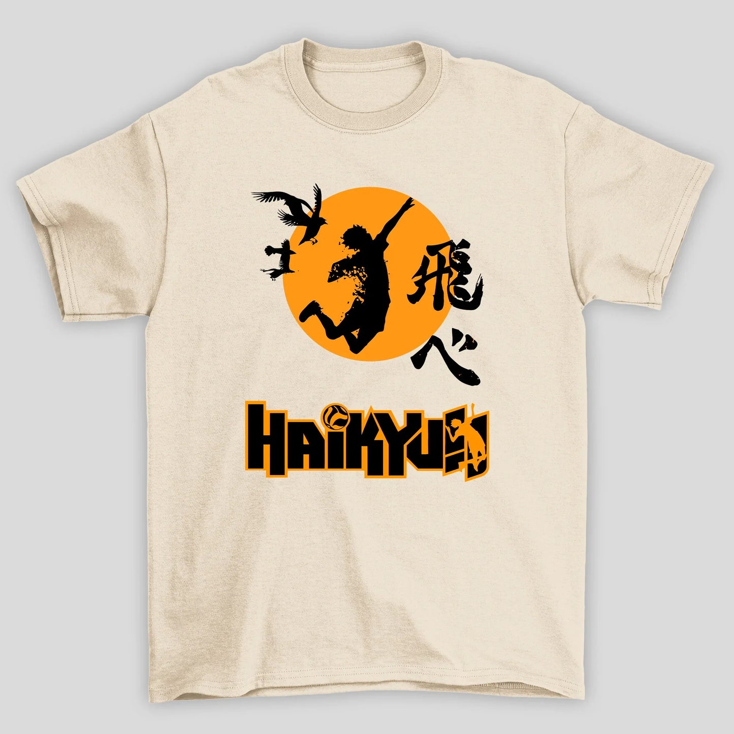 Camiseta Básica Unissex Anime Haikyuu Karasuno Vole