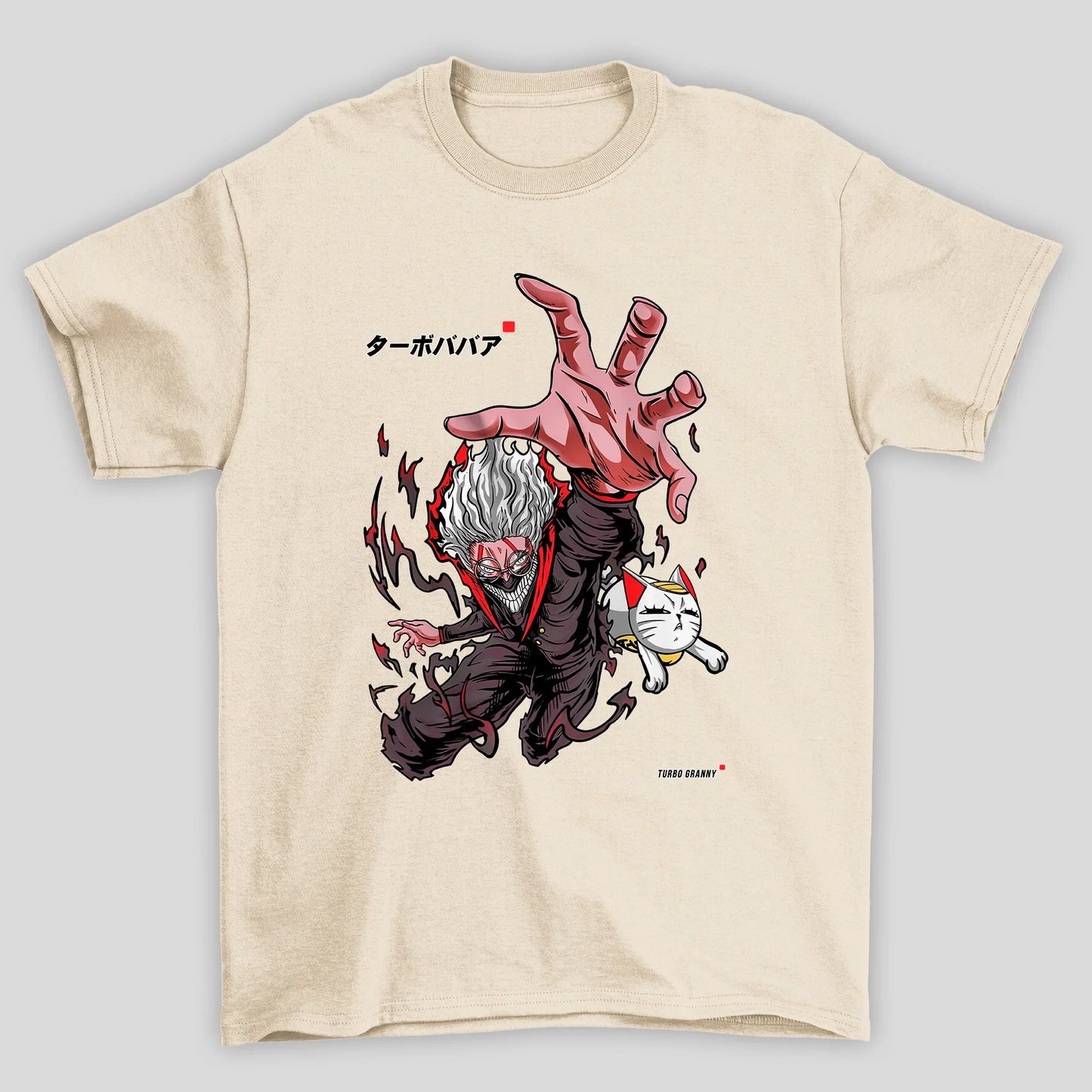 Camiseta Básica Unissex Turbo Granny Dandadan