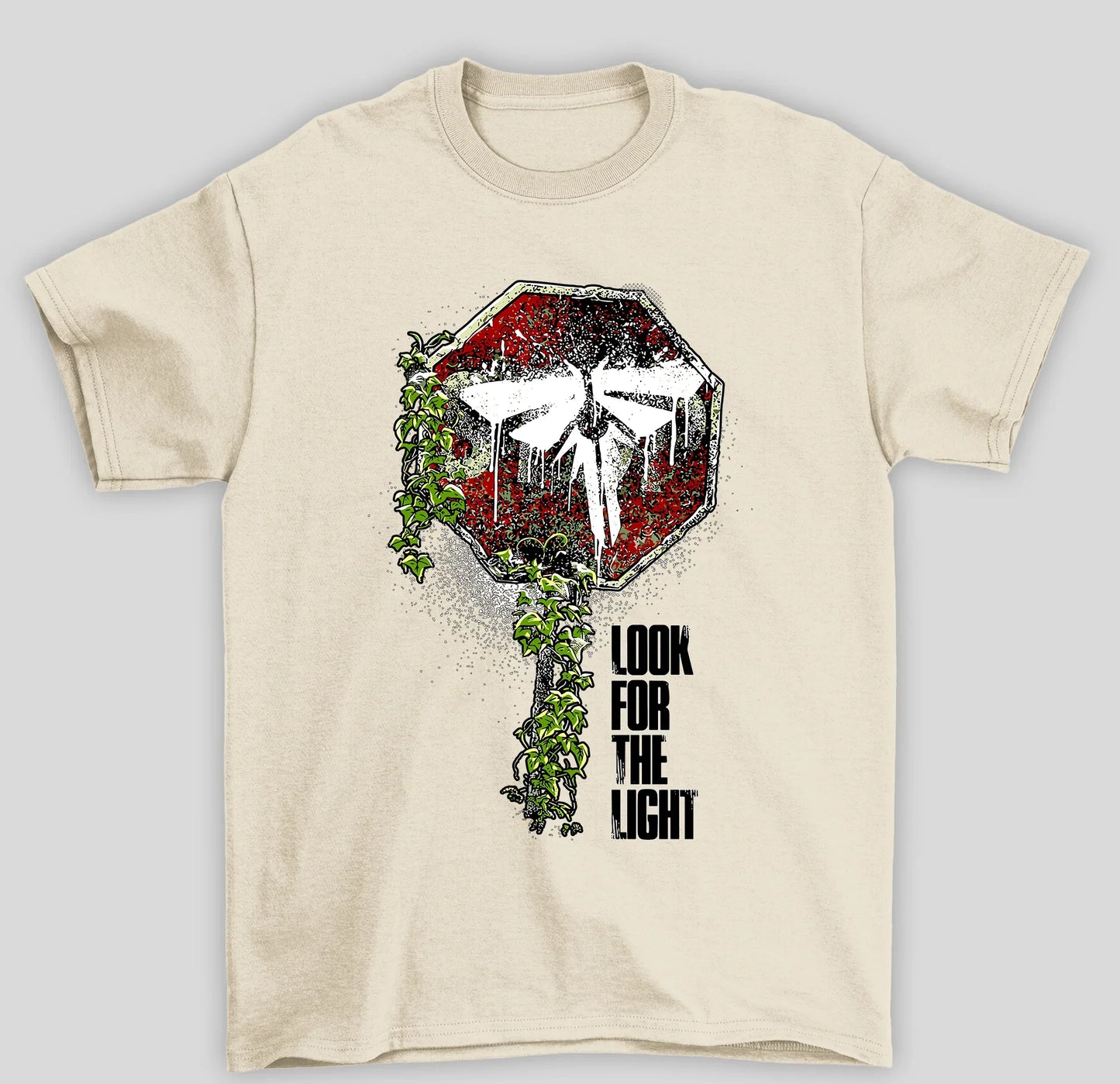Camiseta Básica Unissex The Last Of Us Look For The Light
