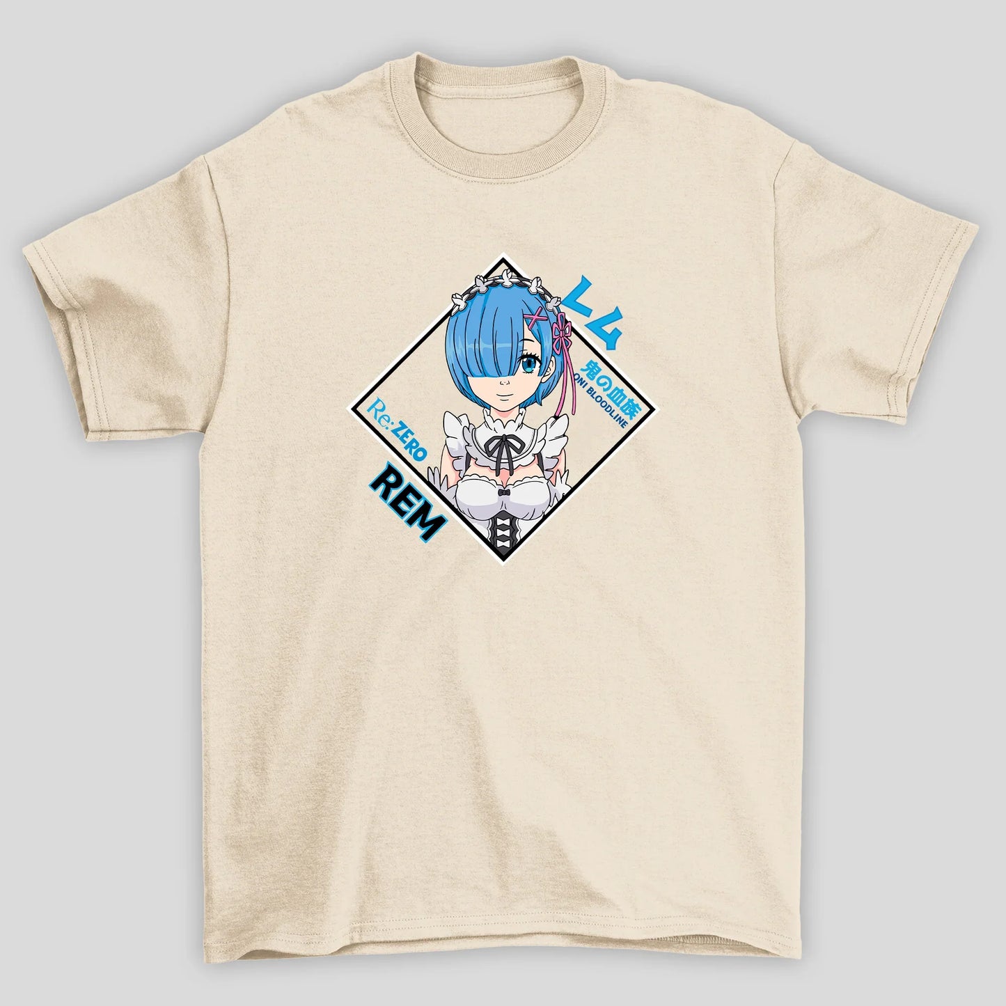 Camiseta Básica Unissex Rem Re Zero