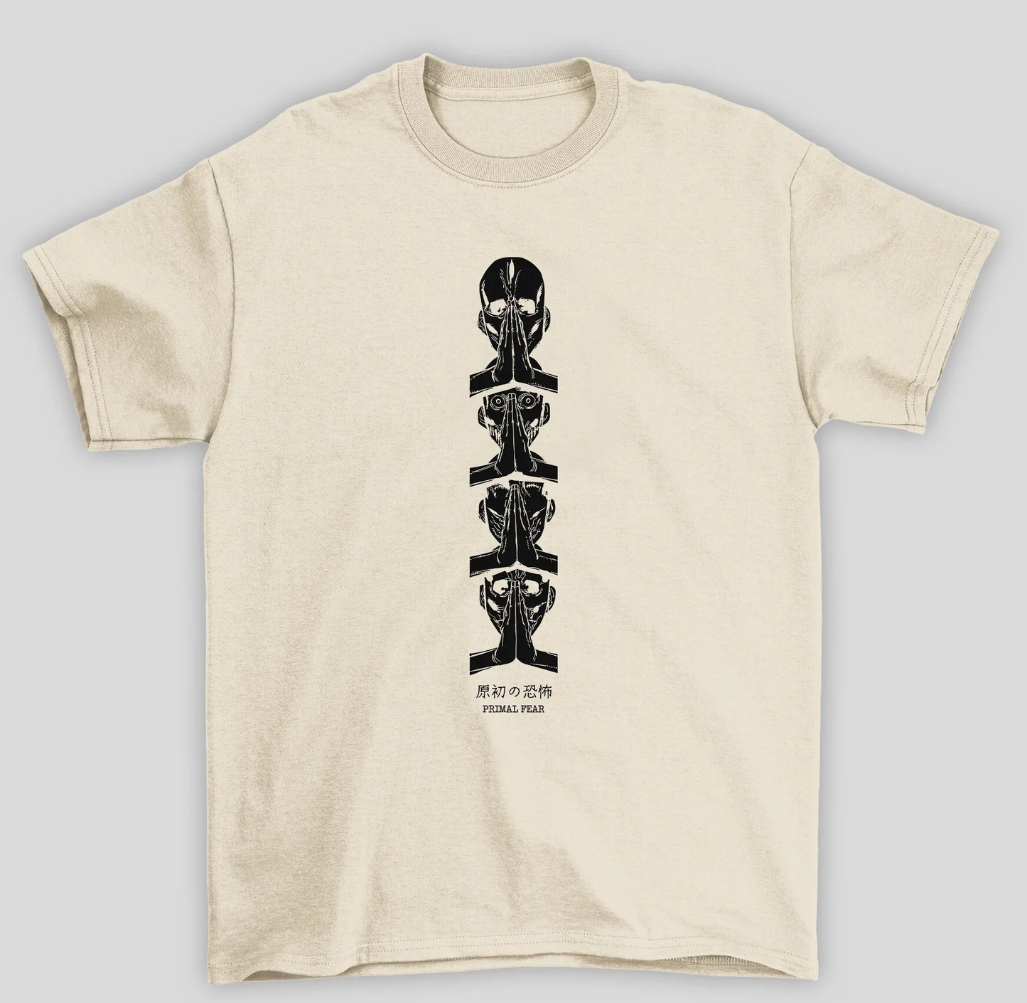 Camiseta Básica Unissex Chainsaw Man Primal Fear