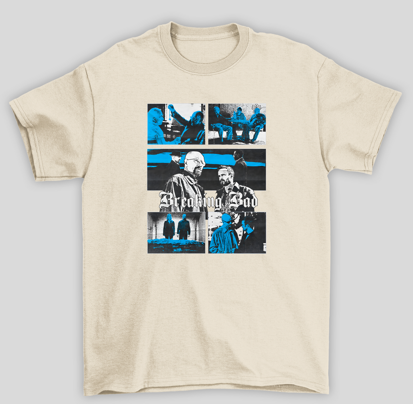 Camiseta Básica Unissex Breaking Bad Azul - pérola
