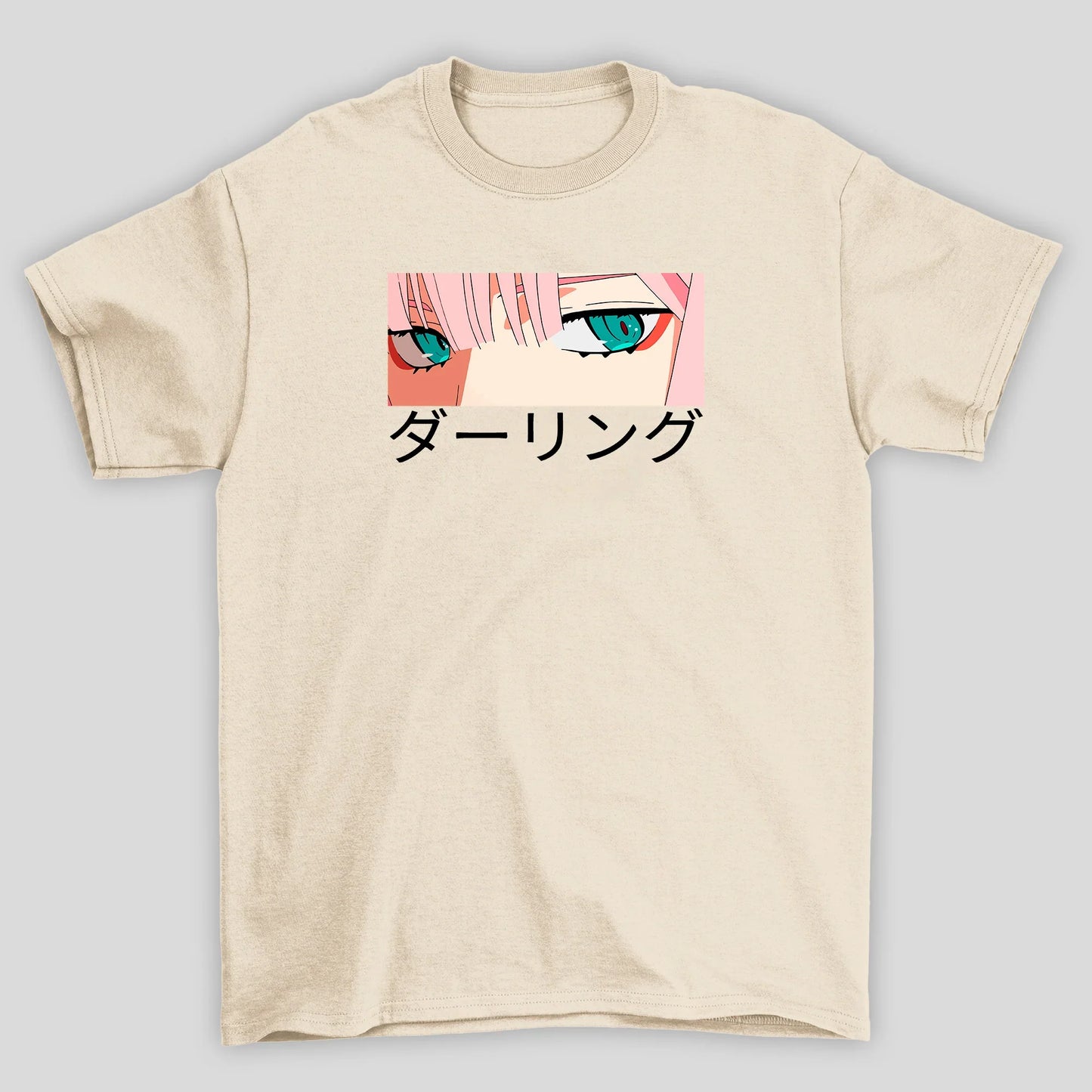 Camiseta Básica Unissex Zero Two Eyes Darling In The Franxx