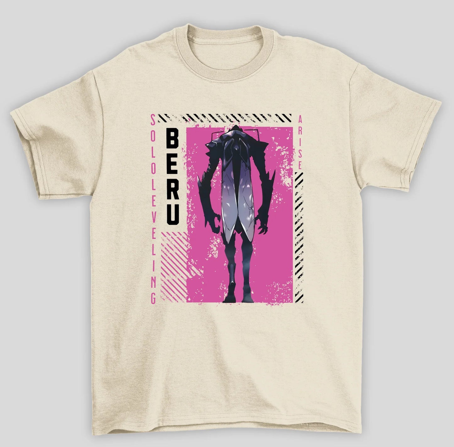 Camiseta Básica Unissex Solo Leveling Beru Inseto