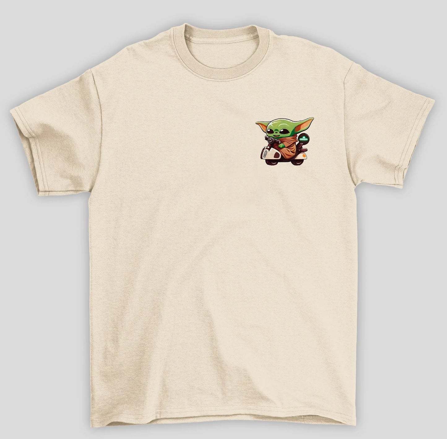 Camiseta Básica Unissex The Mandalorian Baby Yoda Cute Motinha
