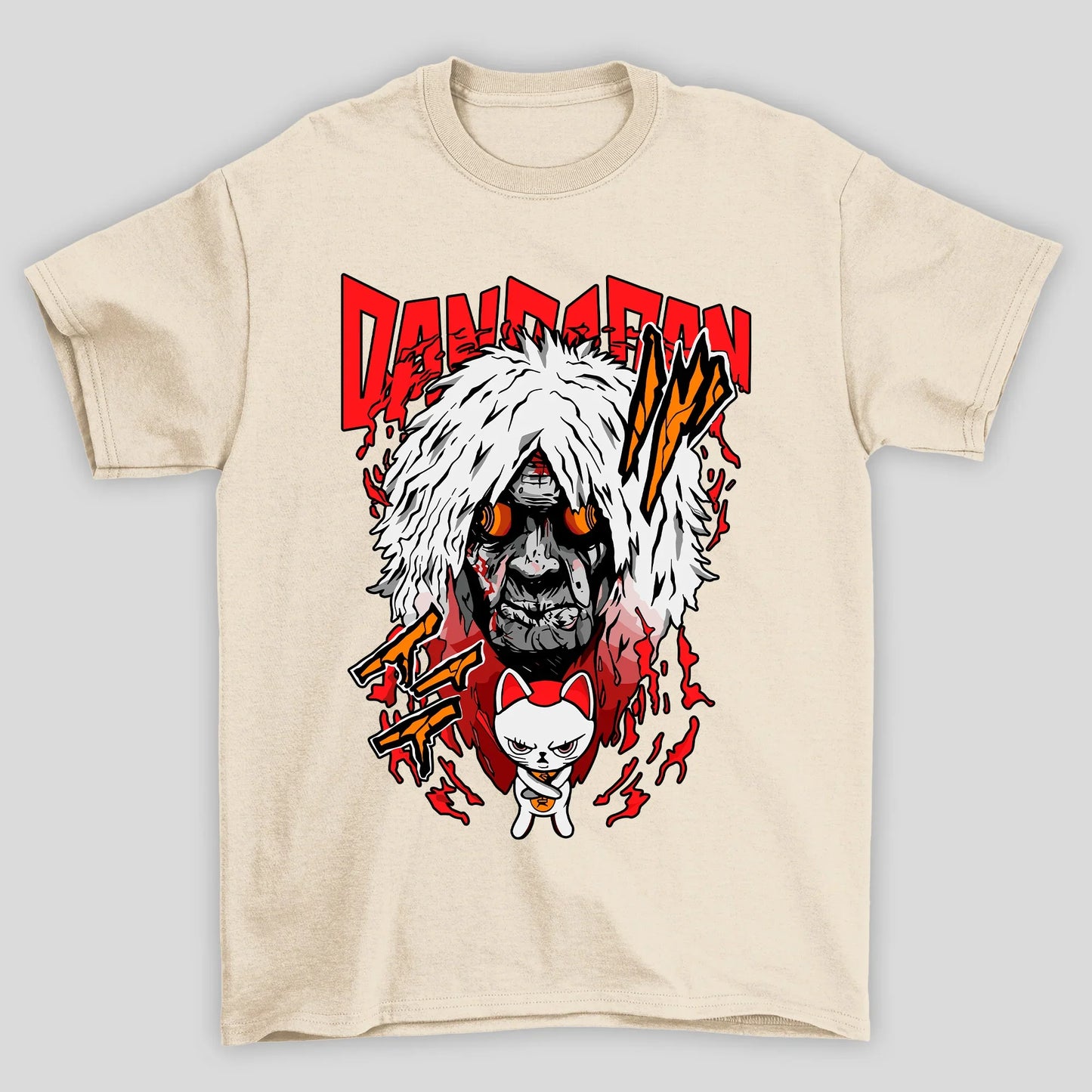 Camiseta Básica Unissex Dandadan Velha Turbo Real Form