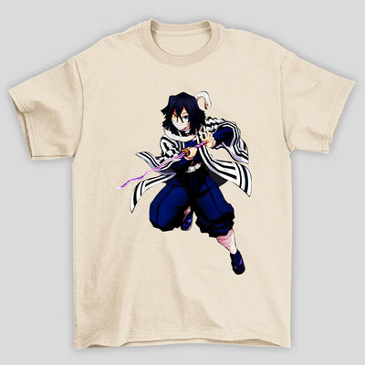 Camiseta Básica Unissex Obanai Demon Slayer