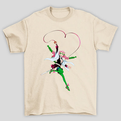 Camiseta Básica Unissex Mitsuri Demon Slayer