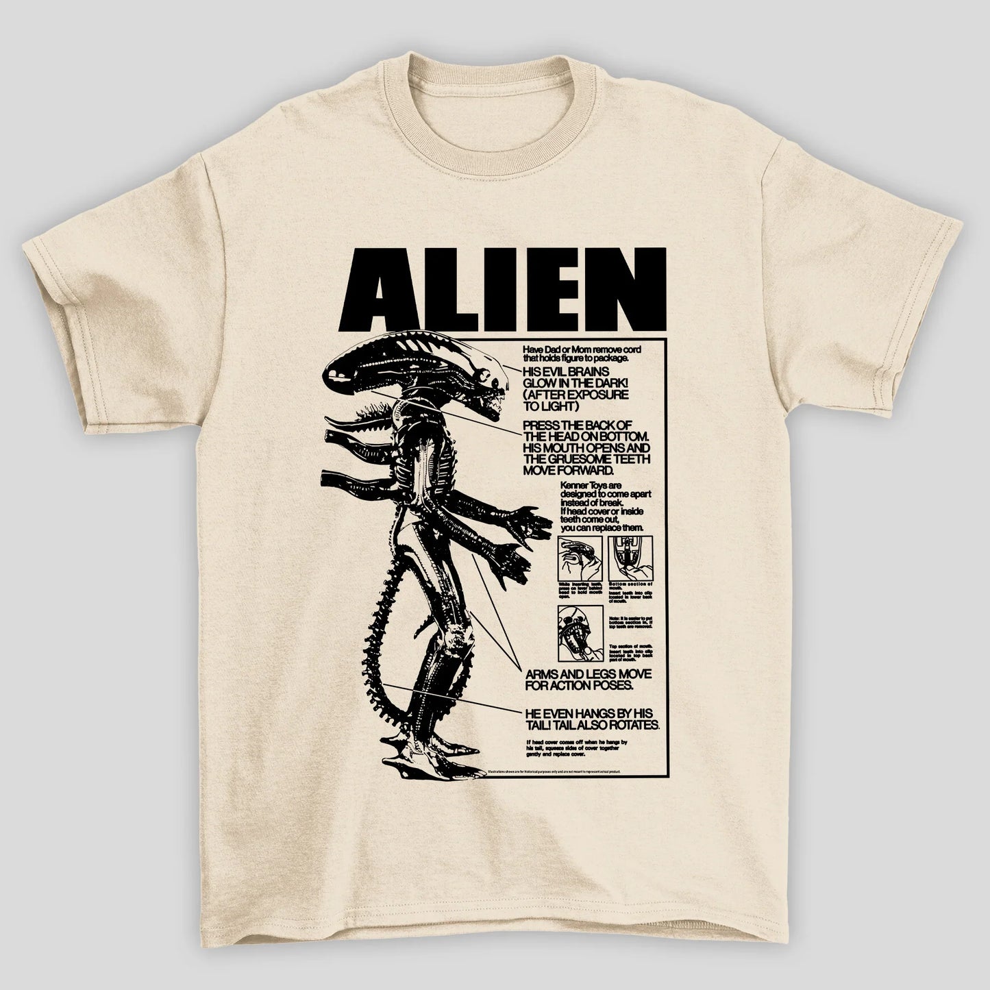 Camiseta Básica Unissex Alien Poster