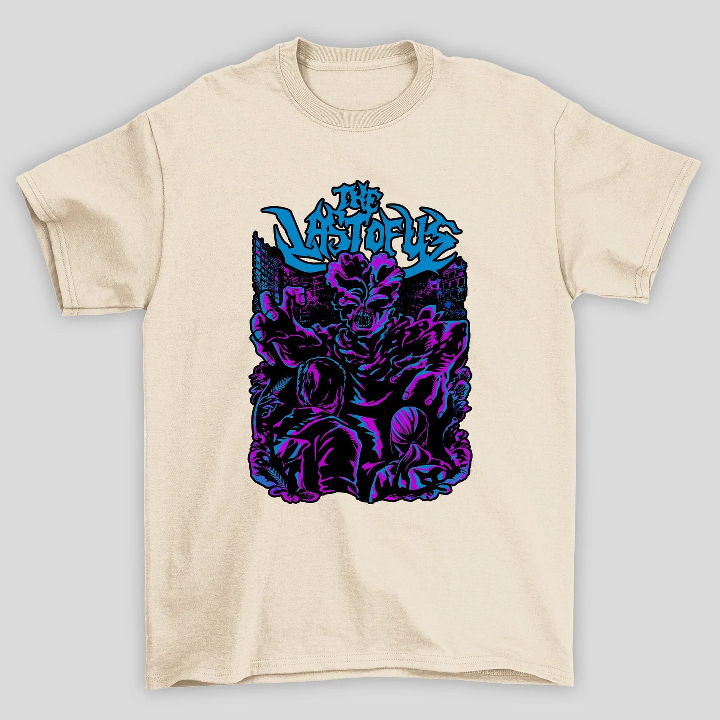 Camiseta Básica Unissex The Last Of Us Ellie Joel Zumbi