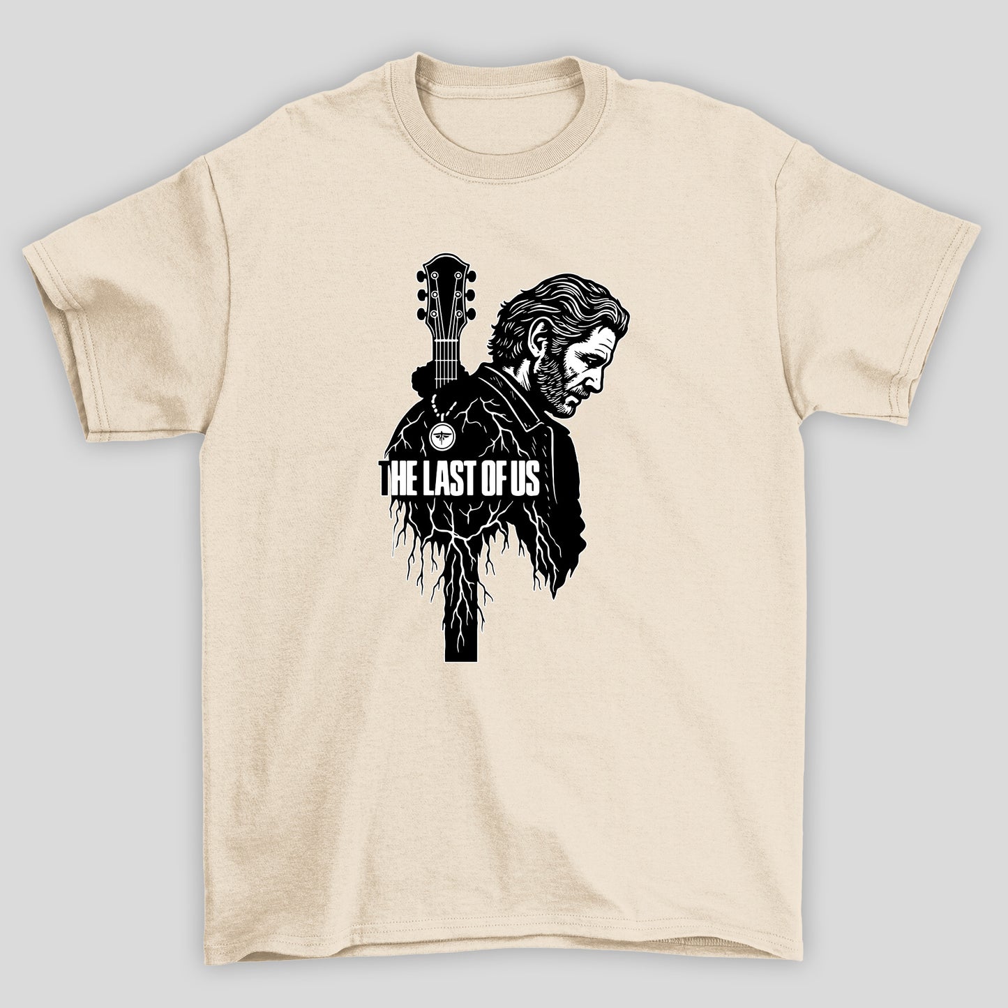 Camiseta Básica Unissex The Last Of Us Joel Violão