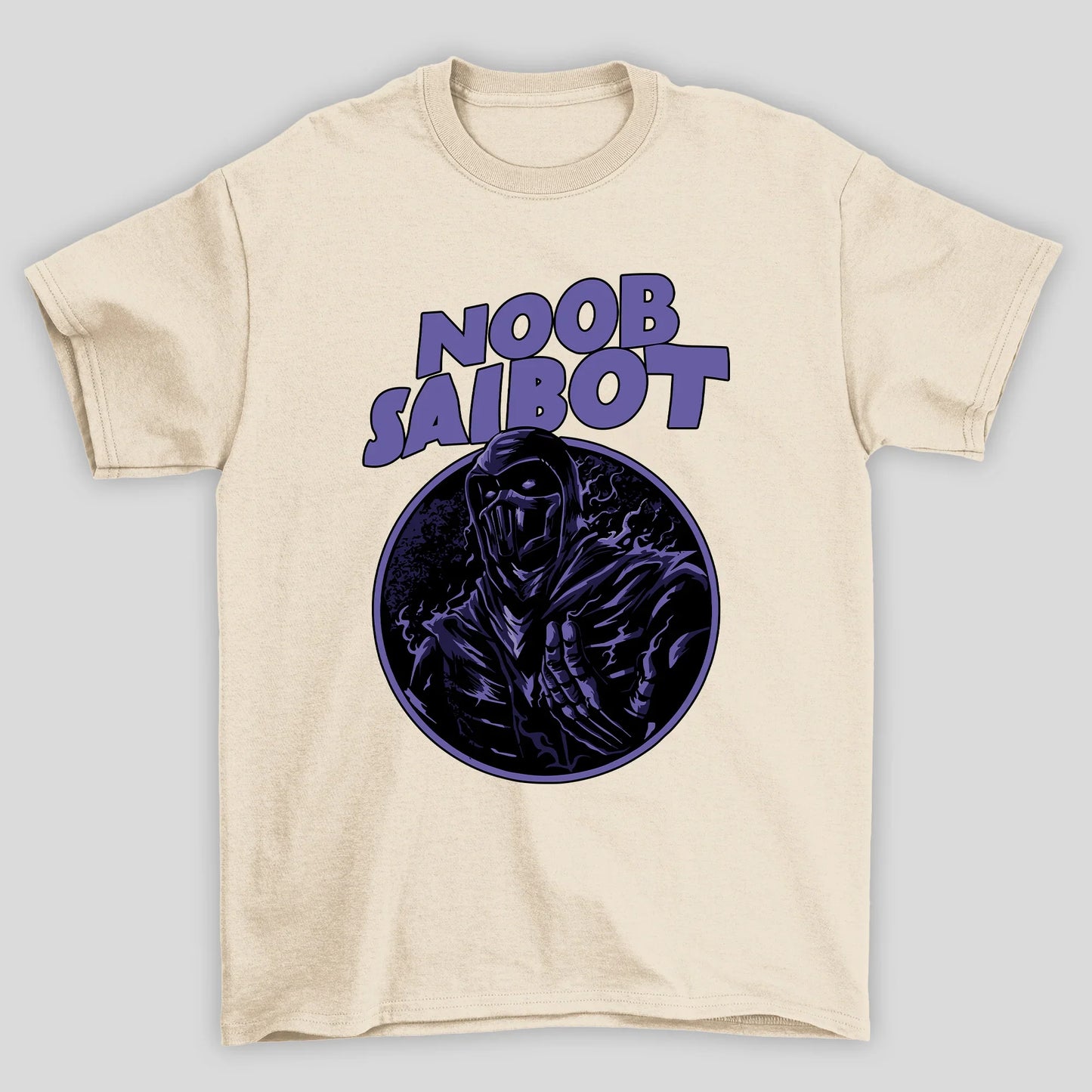 Camiseta Básica Unissex Mortal Kombat Ninja Noob Saibot