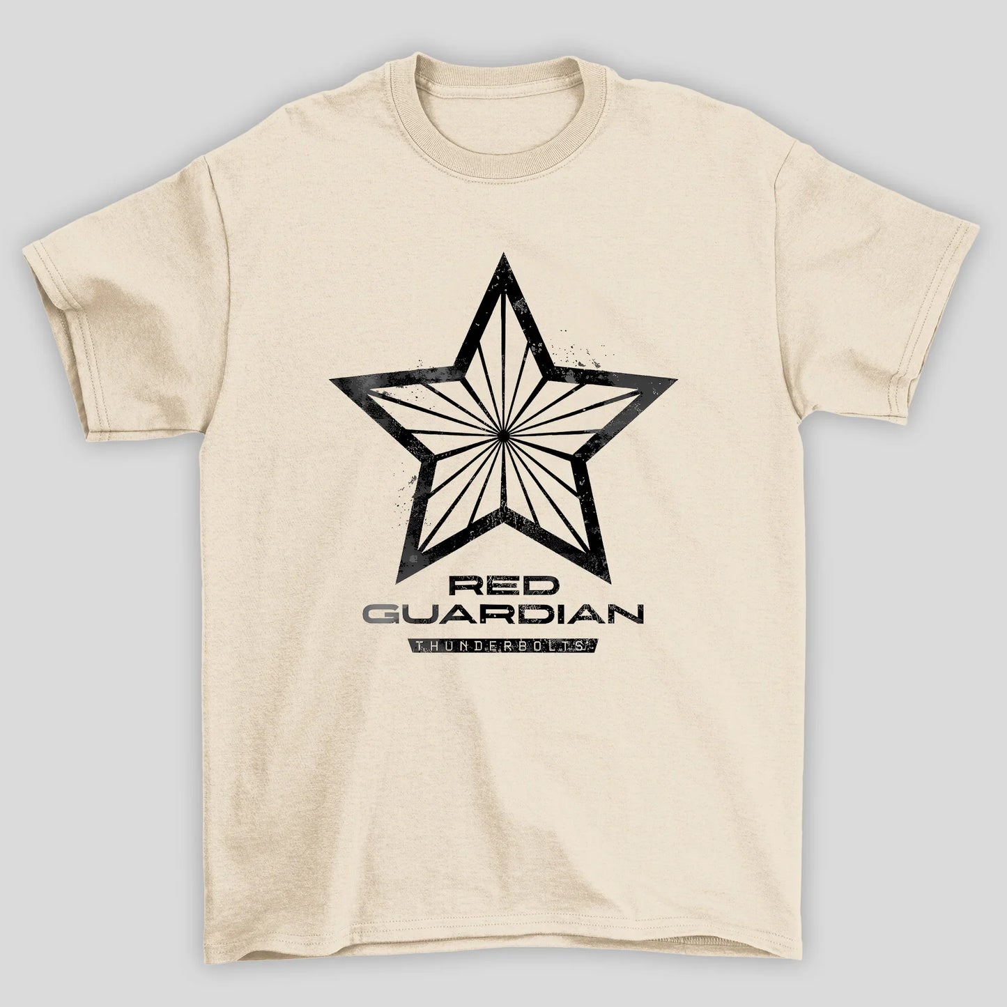 Camiseta Básica Unissex Thunderbolts Logo Red Guardian