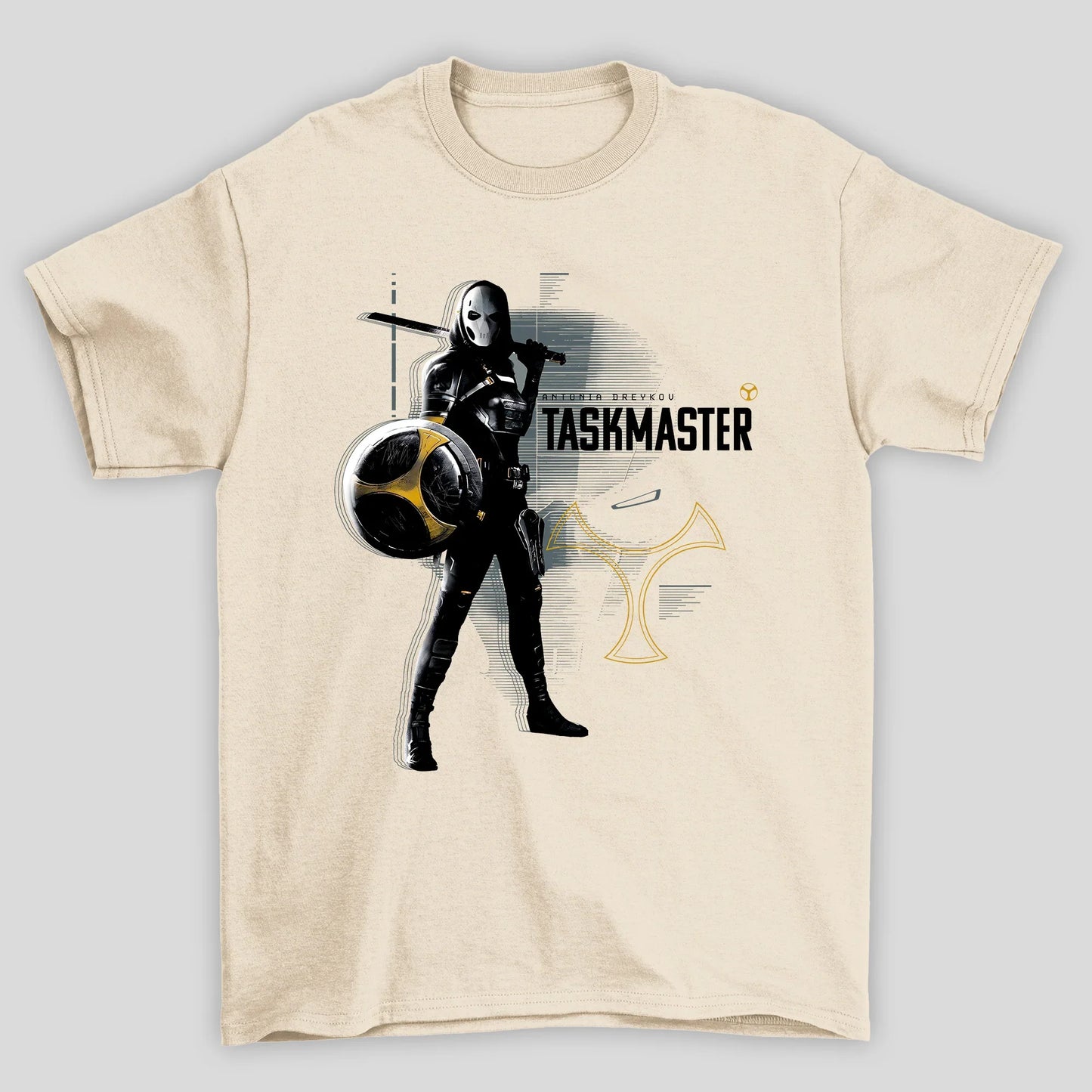 Camiseta Básica Unissex Thunderbolts Taskmaster Mood