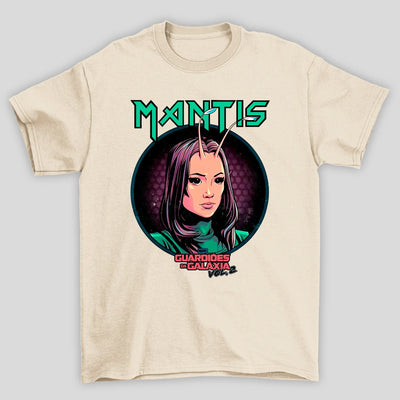 Camiseta Básica Unissex Mantis Rosto Guardioes Da Galaxia