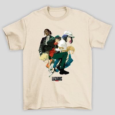Camiseta Básica Unissex Poster Personagens Lazarus
