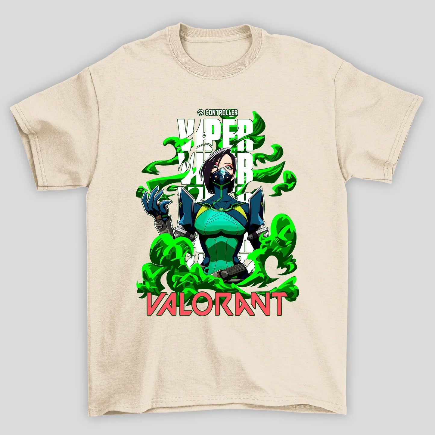 Camiseta Básica Unissex Viper Controller Valorant