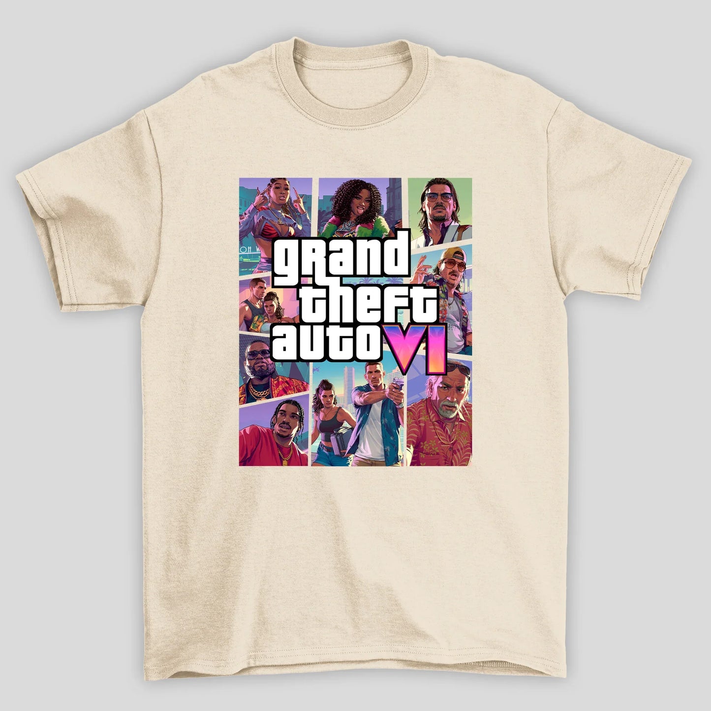 Camiseta Básica Unissex GTA Capa