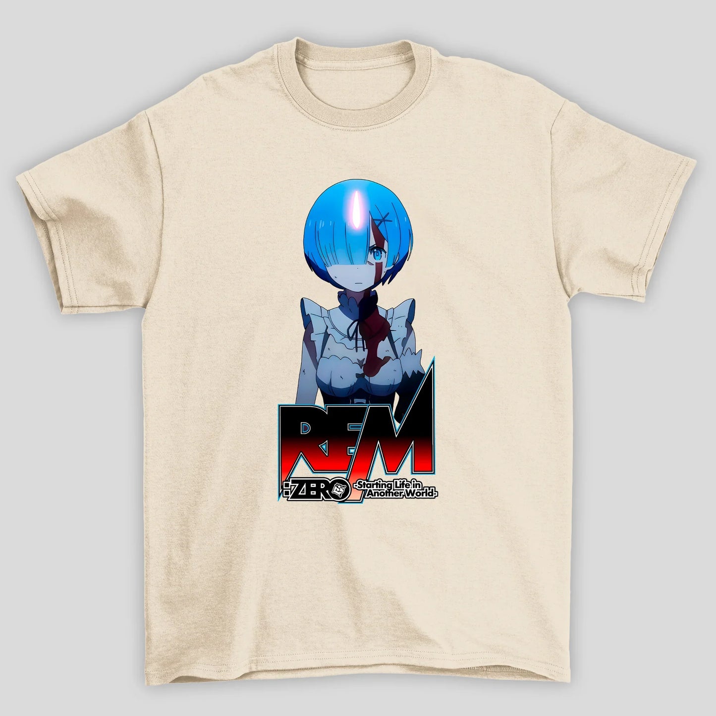 Camiseta Básica Unissex Rem Sangue Re Zero