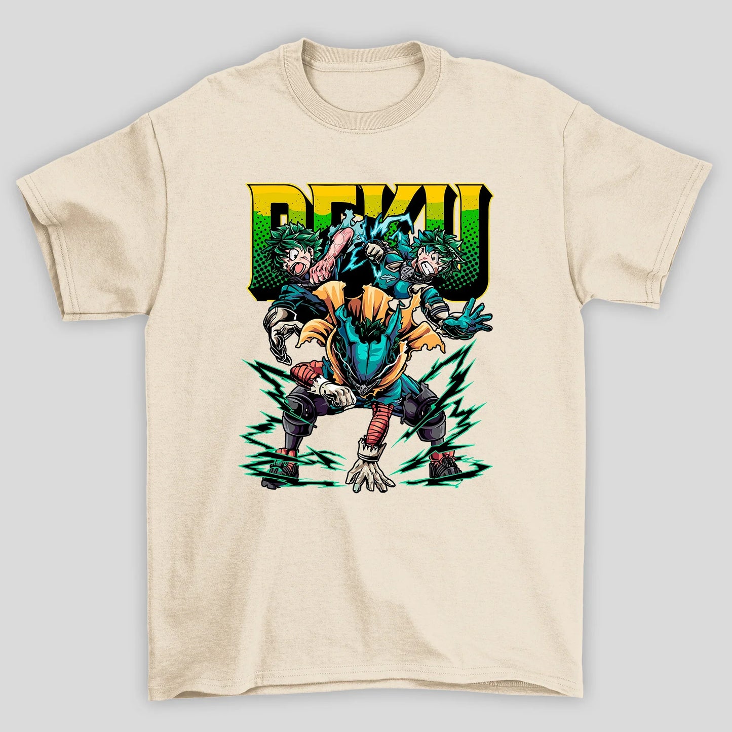 Camiseta Básica Unissex Devil Deku Boku No Hero