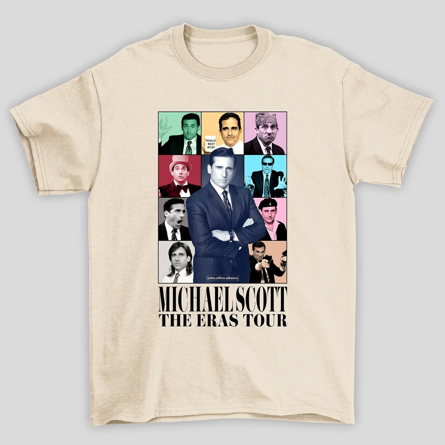 Camiseta Básica Unissex The Office Michael The Eras Tour