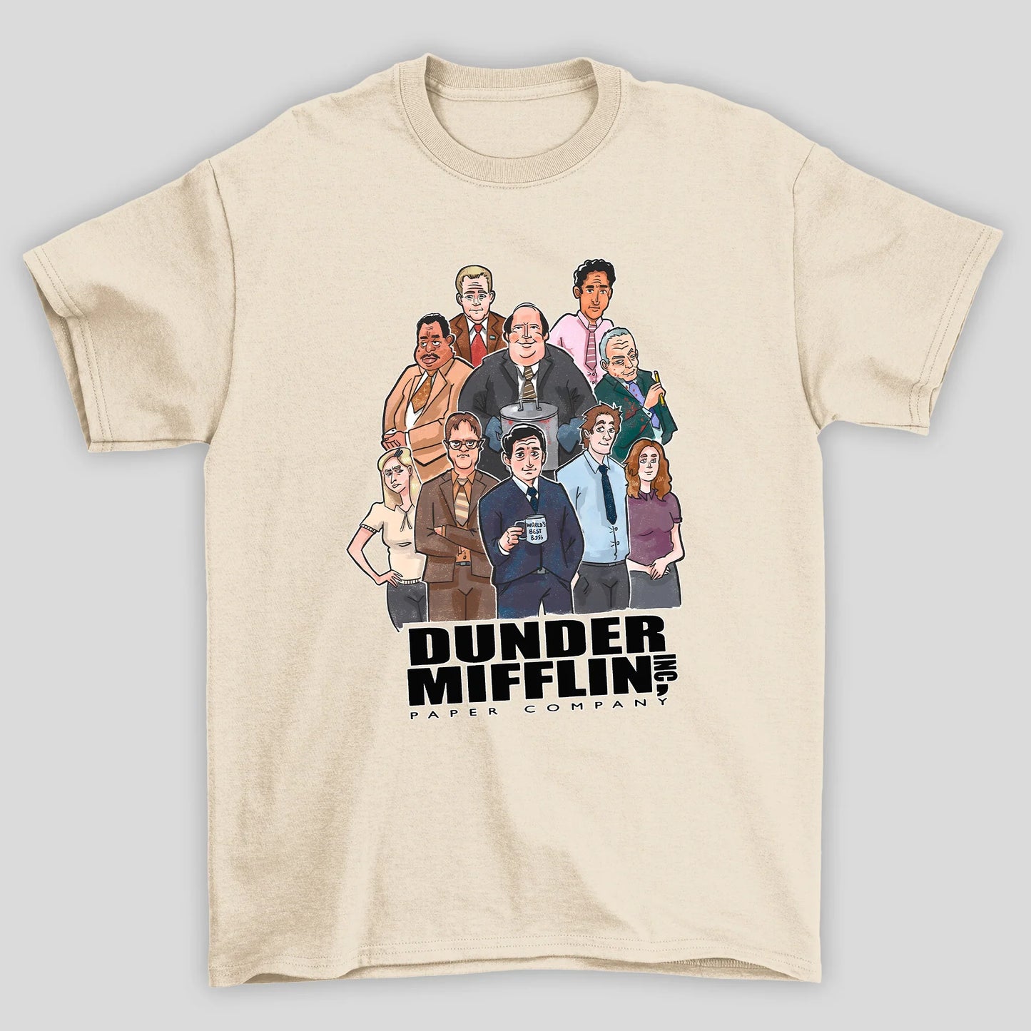 Camiseta Básica Unissex The Office Personagens